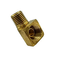 1/4 Inch (in) Tube Size Male Elbow Type Inverted Flared Tube Fitting (122440)