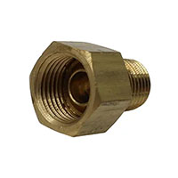 1/4 Inch (in) Tube Size Male Connector Type Inverted Flared Tube Fitting (124420)