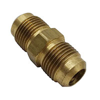 3/8 Inch (in) Tube Size Union Type Society of Automotive Engineers (SAE) 45 Degree Flared Tube Fitting