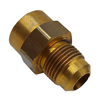 1/4 Inch (in) Tube Size Female Connector Type Society of Automotive Engineers (SAE) 45 Degree Flared Tube Fitting