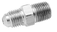 3/16 Inch (in) Tube Size Male Connector Type Society of Automotive Engineers (SAE) 45 Degree Flared Tube Fitting - 2