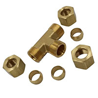 1/8 Inch (in) Tube Size Thread Size Compression Fitting (164200)