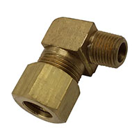 3/8 Inch (in) Tube Size 1/4-18 Thread Size Compression Fitting (169640)