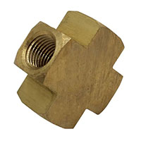 1/4-18 Thread Size Cross Type Pipe Thread Fitting