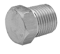 1/8-27 Thread Size Head Hex Plug Type Pipe Thread Fitting - 2