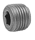 Head Hex Plug Type Pipe Thread Fitting (226600) - 2