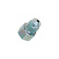 3/16 Inch (in) Female Bubble Pipe Size and 3/8-24 Female Bubble Flare Thread Hydraulic Adapter (272000)