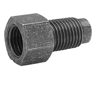 3/16(3/8"-24) Female Invert Flare x 3/16"(3/8"-24) Male Bubble Flare Adapter - 2"