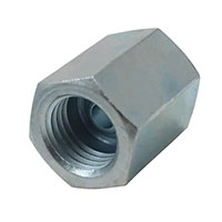 1/4 Inch (in) Tube Size Steel Union Type Inverted Flared Tube Fitting