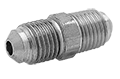 3/16 Inch (in) Tube Size Union Type Society of Automotive Engineers (SAE) 45 Degree Flared Tube Fitting - 2