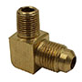 3/8 Inch (in) Tube Size Male Elbow Type Society of Automotive Engineers (SAE) 45 Degree Flared Tube Fitting (149660)