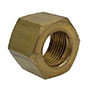 1/4 Compression Union Brass Nut"