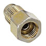 3/16(3/8"-24) Female Invert Flare x 3/16"(3/8"-24) Male Bubble Flare Adapter"