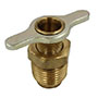 3/8 Inch (in) Pipe Size Drain Cock Valve