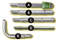 Steel-Nylon-Adapter-Fuel-Lines